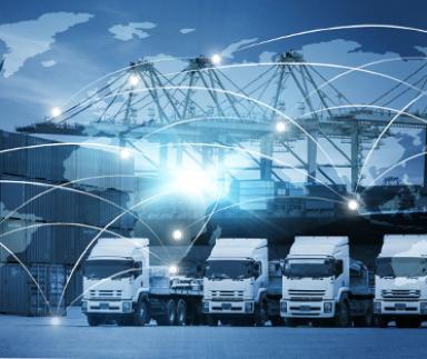 four trucks